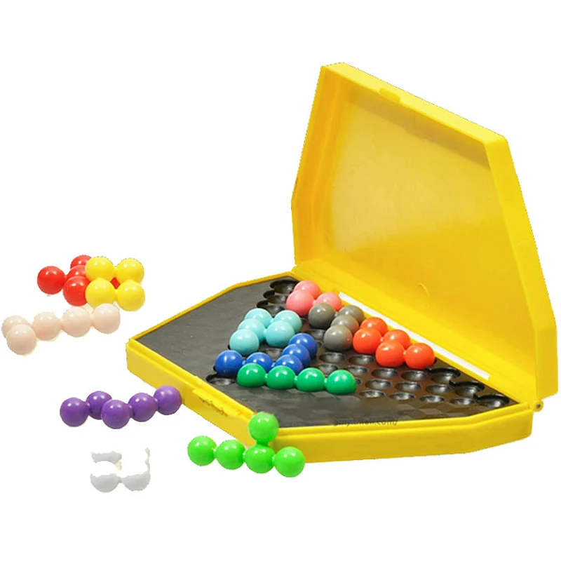 Классический логический пазл для детей головоломка мозга с бусинами головоломки