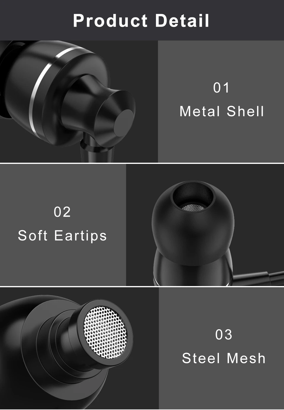 PTM D11G Hifi наушники с микрофоном гарнитура для samsung спортивные наушники с микрофоном проводные наушники Earb uds для телефона