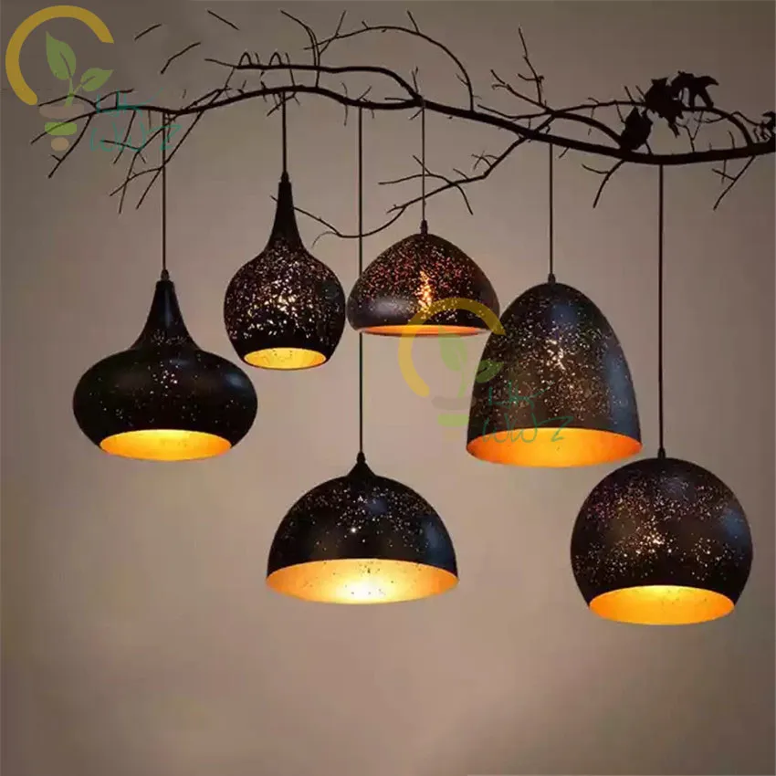 Подвесной светильник в скандинавском стиле 7 стилей лофт ретро для кафе бара