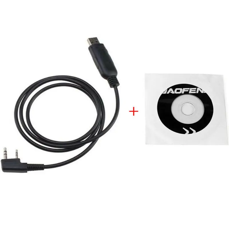 USB Кабель для программирования шнур для радио H777 RT1 RT7 RT21 RT22 RT23 RT24 портативные радио с драйвером CD