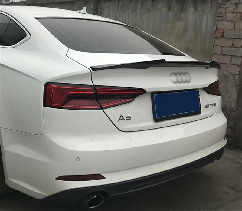 Carbon Fiber Spoiler For Audi A5 S5 RS5 Sportback 2009-2019 High Quality Spoilers Auto Accessories By EMS | Автомобили и