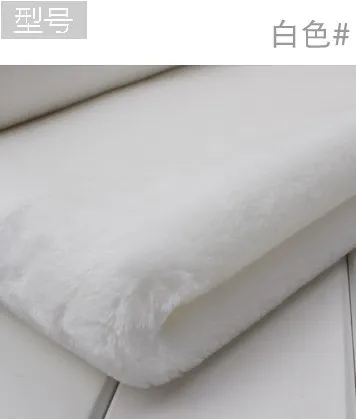 13 # белый 8 мм Минки флис плюшевый ПВ бархатная ткань velboa для DIY шитья мягкие
