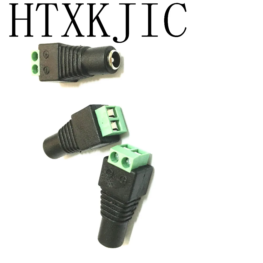 

5 pair (10pcs) Coax Cat5 To Bnc DC Male + female Connector plug adapter Coax Av BNC UTP for CCTV camera Video Balun Connector