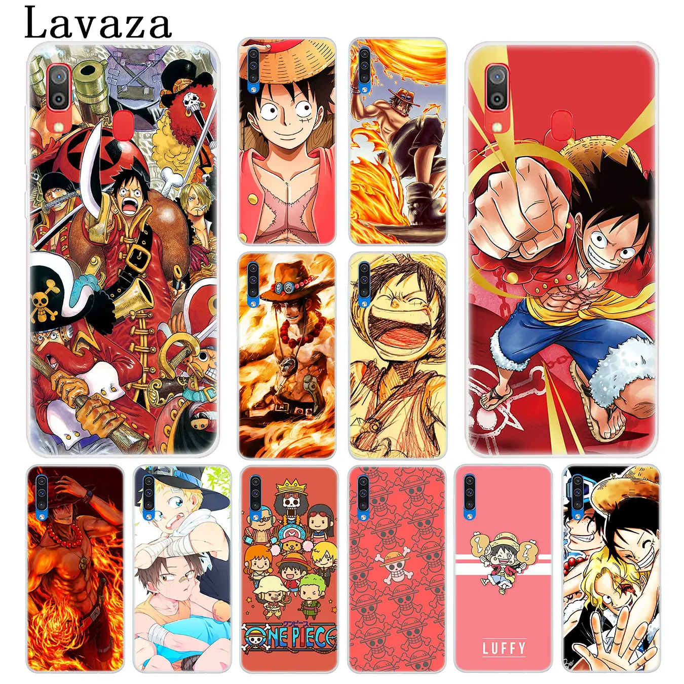 Чехол для телефона Lavaza One Piece Portgas обезьяна Luffy Sabo Samsung Galaxy A10 A20 A30 A40 A50 A60 A70 M40 M30 M20 M10