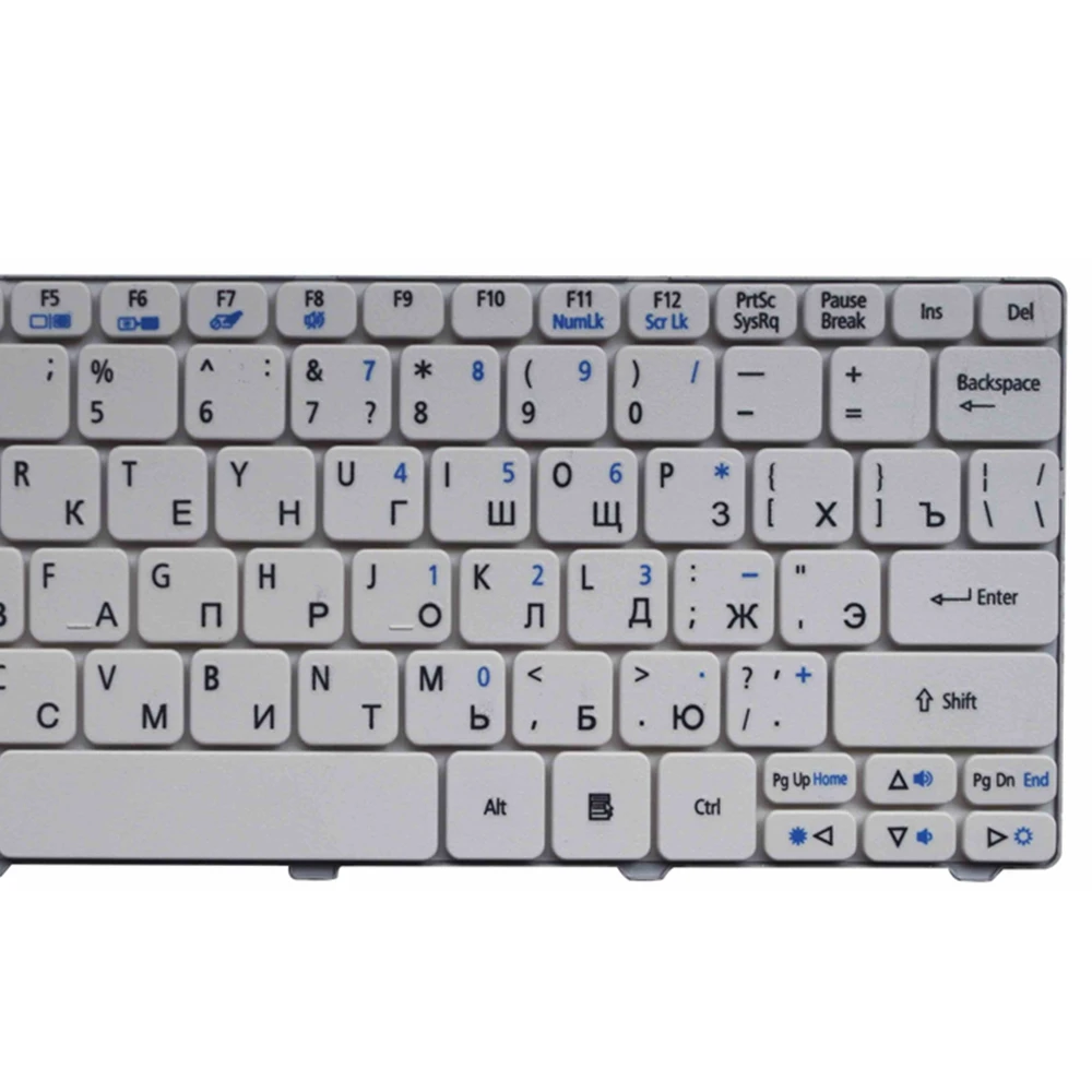 Новая клавиатура GZEELE RU для ноутбука Acer eMachines 350 355 EM350 EM355 D271 сменные клавиатуры |