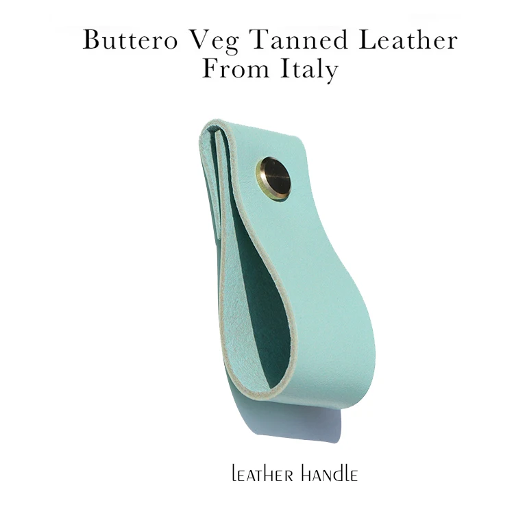 Длинная кожаная мебель 68 мм ручка с одним отверстием в современном европейском