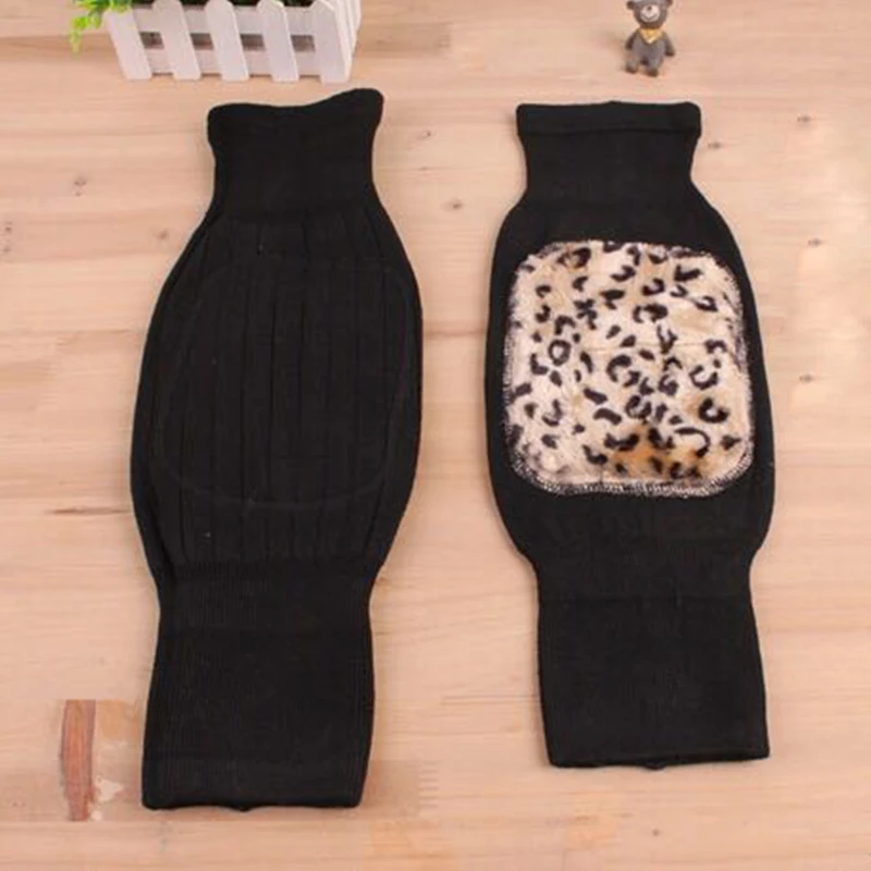 Теплые наколенники кашемировые теплые и бархатные толстые зимние спортивные