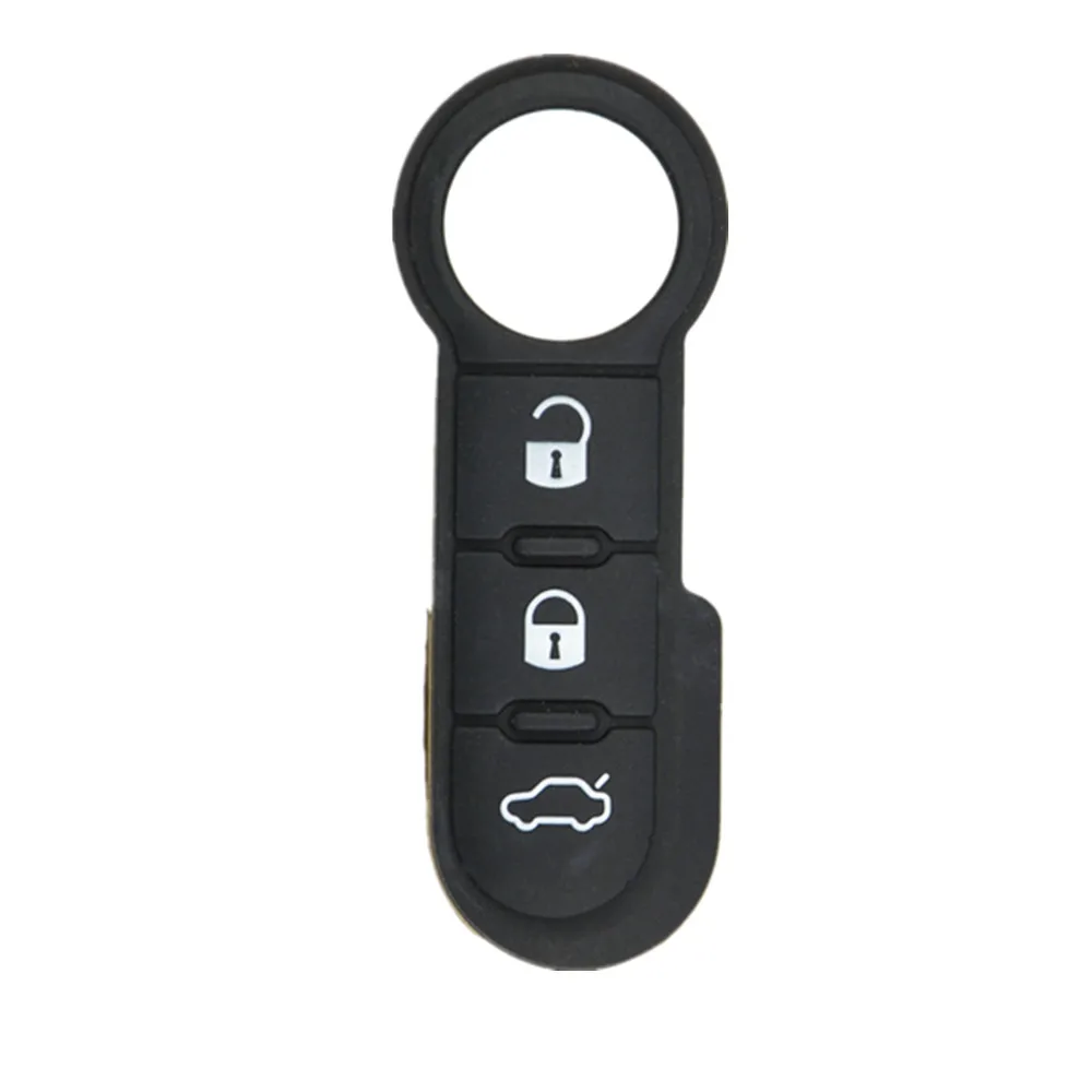 Key pad E OkeyTech, 3 кнопки, откидной складной Автомобильный ключ, оболочка для Fiat 500 Punto Ducato Stilo, Panda, пульт дистанционного управления, авто ключ, чехол, крышка, Fob SIP22 - Цвет: Key pad E
