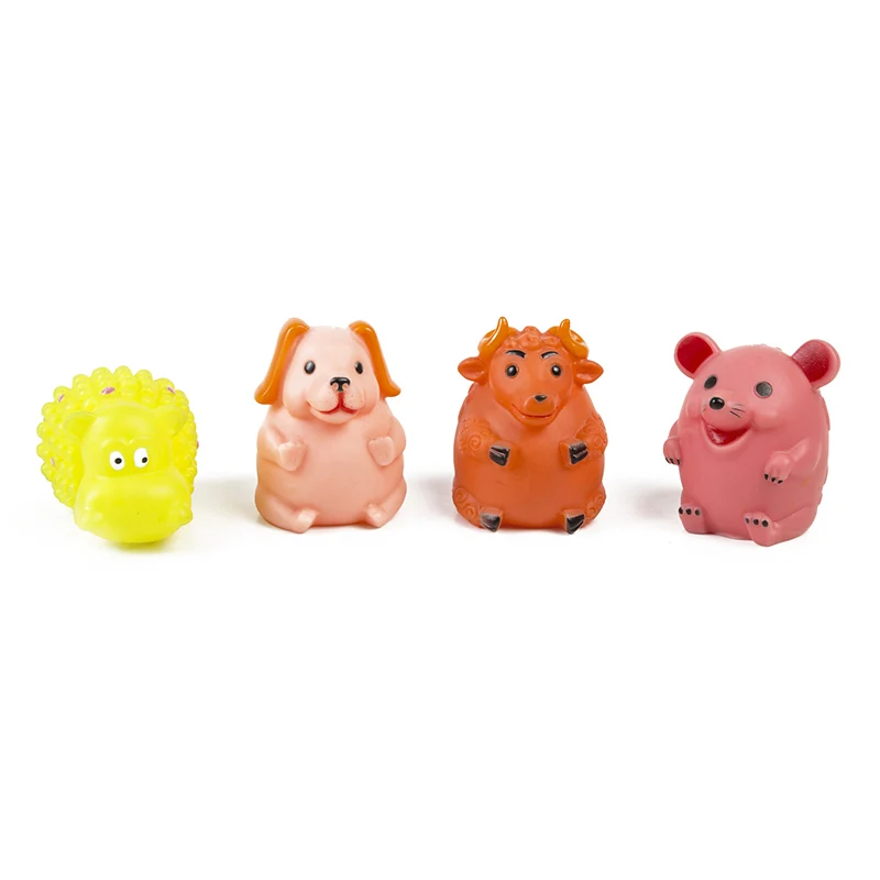 XINAN резиновая игрушка для животных Жевательная животное кричащий звук собака