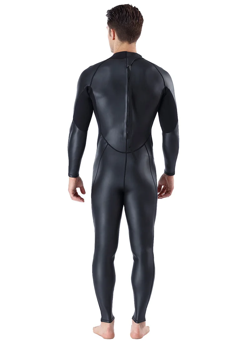 

3MM Men's Diving Suit Bare CR Bare skin Conjoined Diving Suit For Cold Protection Warmth Preservation MY125