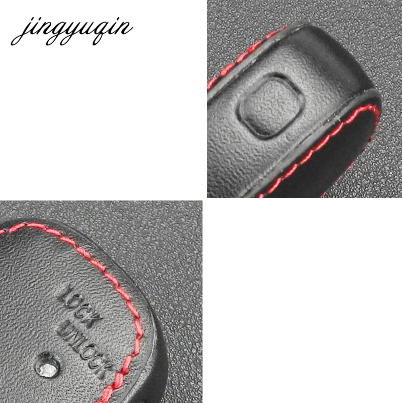 Кожаный чехол jingyuqin для TOYOTA Carina Estima Harrier Previa Corolla Celica корпус автомобильного ключа