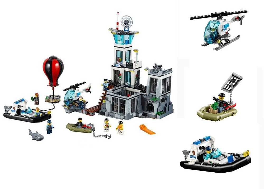 Модели CX 02006 строительные игрушки 815 шт. блоки совместимые с 60130 городом тюремный