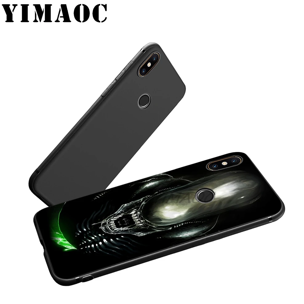 YIMAOC Alien Horror Soft Case for Xiaomi Redmi Note 7 6 6A 5 4 4X 4A 5A S2 7A GO K20 Plus Pro |