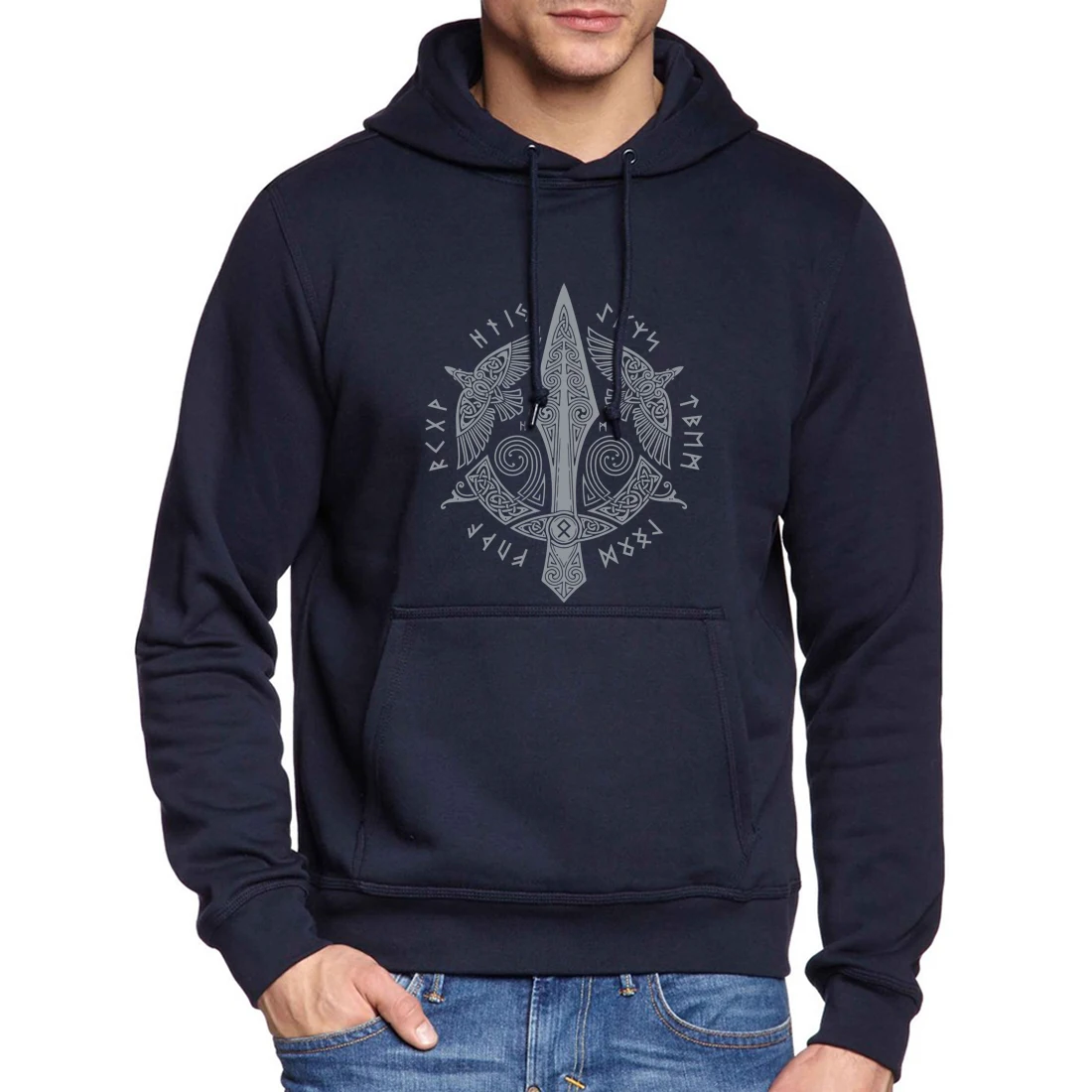 Мужской спортивный костюм Vikings Odin 2019 свитшот мужская одежда с длинным рукавом в