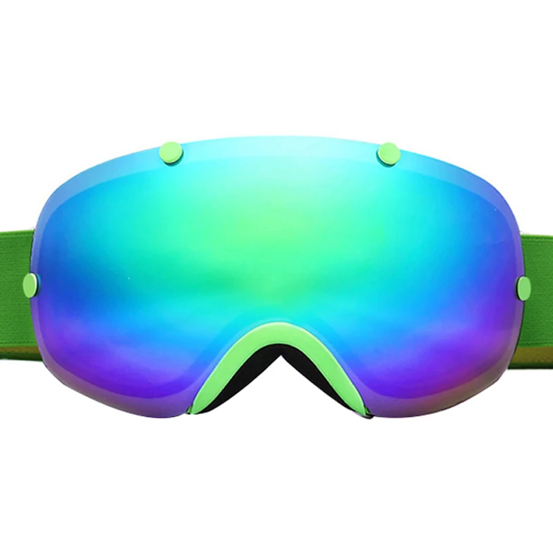 Лыжные очки UV400, противотуманные лыжные очки с двойными линзами, очки для катания на лыжах, сноуборде, скейтборде, мужские и женские лыжные очки