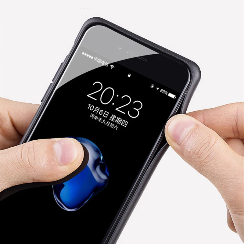 Чехол с зарядным устройством для iPhone 6 6s 7 8 7000/5000 мАч чехол внешним аккумулятором