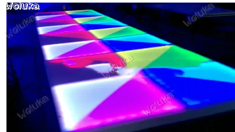1 светодиодсветодиодный RGB лампа для танцпола м свадебного бара светящаяся CD50