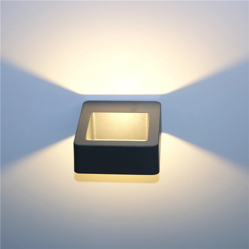 Уличная Водонепроницаемая алюминиевая настенная лампа светодиодный светильник