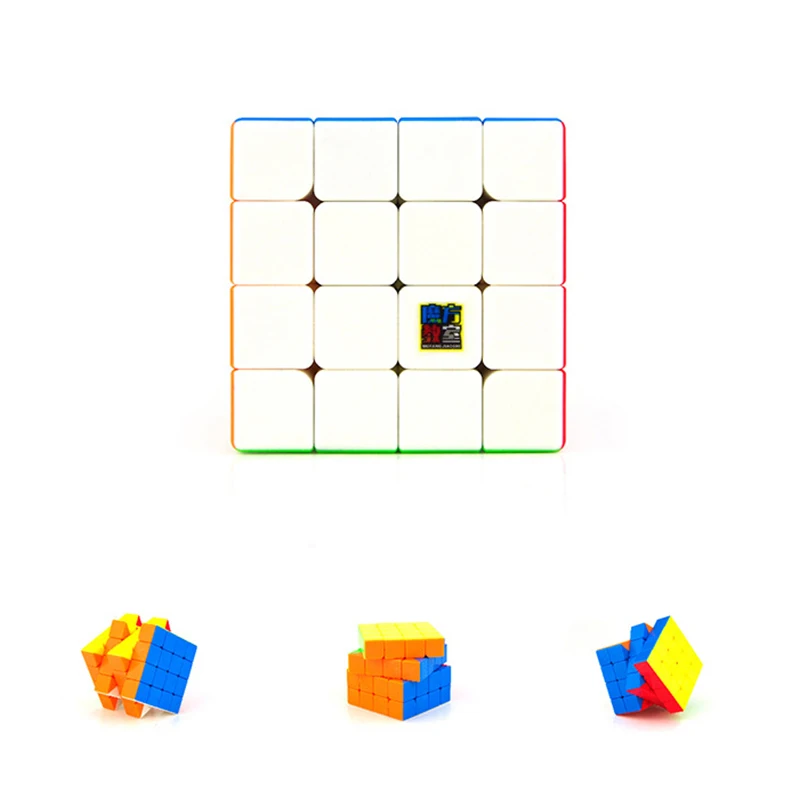 Moyu MF4 Cubing Class 4x4x4 Competition Magic Cube Puzzle Rainbow Gifts развивающая игрушка для детей MF8813 Matte