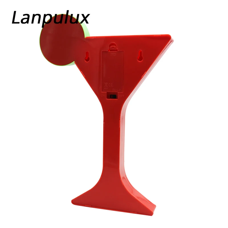 Lanpulux красная чаша для вина ночник привлекательное украшение спальни форма чашки