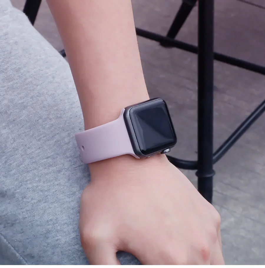 Lbiaodai ремешок для apple watch 4 3 apple watch band apple watch ремешок 44mm 40mm iwatch band 42mm 38mm спортивный силиконовый браслет ремешок для часов ремешки для apple watch 4 3 2 1