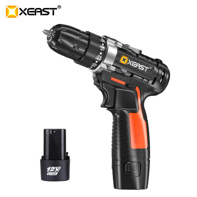 

12V Cordless Electric Drill mini Electric Screwdriver Rechargeable Lithium Battery Electric Screw Driver Power Tools