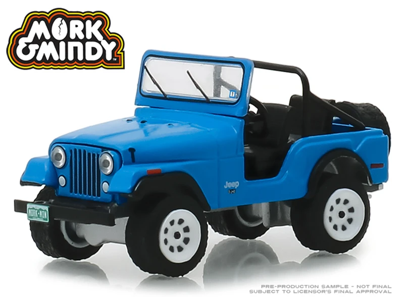 GreenLight 1:64 1972 J eep CJ 5 сплав игрушечный автомобиль игрушки для детей литья под