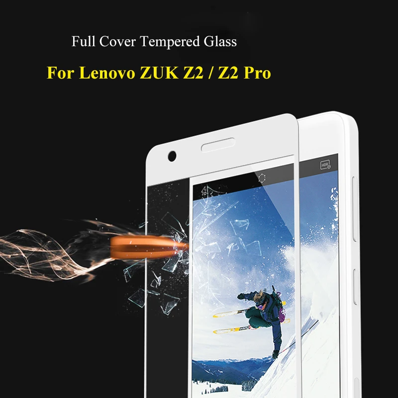 HD 2.5D полное покрытие закаленное стекло для Lenovo ZUK Z2 Pro экран Protcetor K6 K8 note S5 Z5