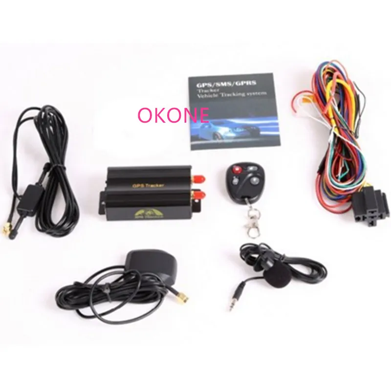 Автомобильный GPS-трекер COBAN TK103B GSM/GPRS/GPS устройство слежения с дистанционным