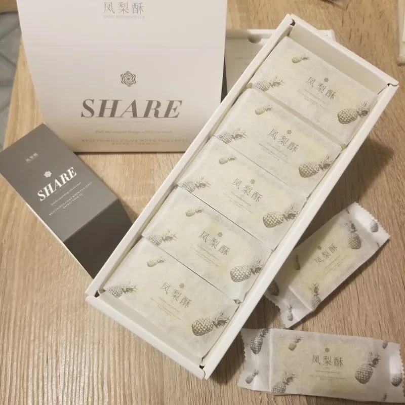 3 шт. набор коробок для торта из крафтовой бумаги с ананасами | Дом и сад