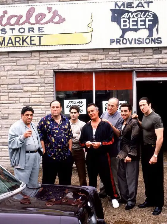 The Sopranos мафиозные гангстеры ТВ серии лучшие продажи классический декор дома плакат Размер(50x75 см) Печать на холсте
