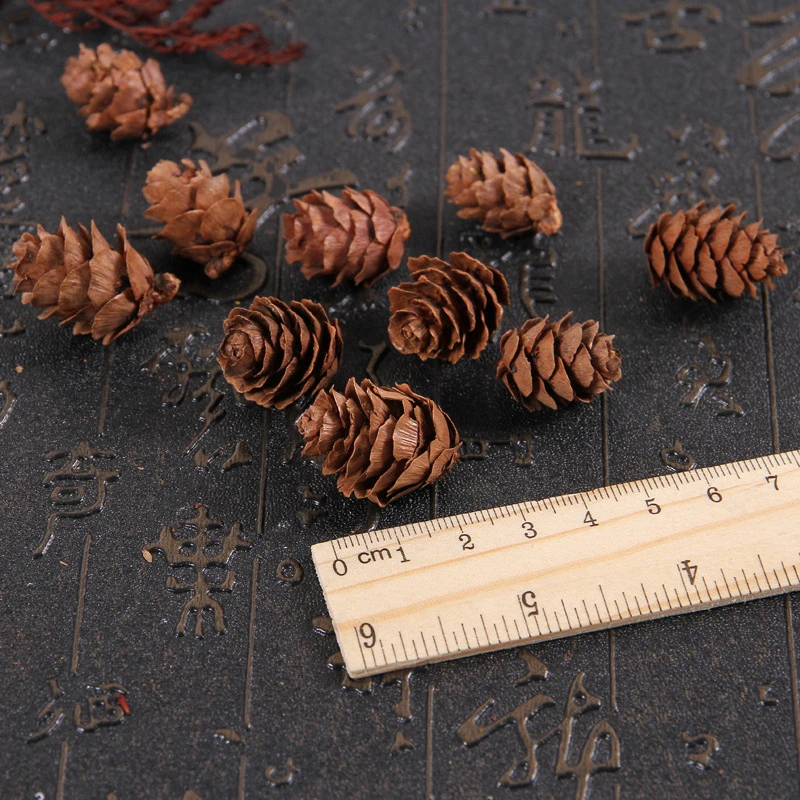 Рождественские натуральные сосновые конусы декор для Pinecone украшение
