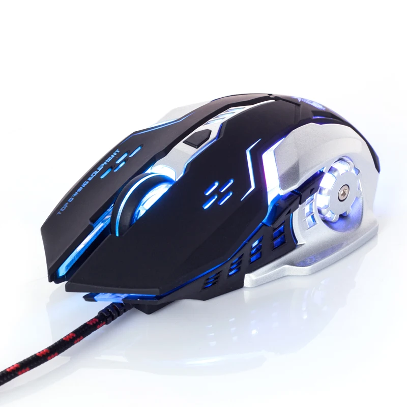 Бренд USB ноутбук Проводная игровая мышь для ПК компьютера Dota2 cs go игры mause sem fio