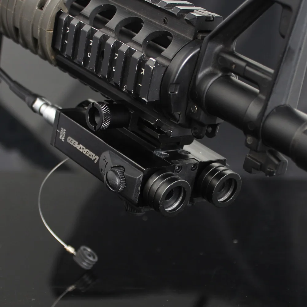 Тактический военный двойной луч 5 мВт Subzero зеленый лазер и инфракрасный красный