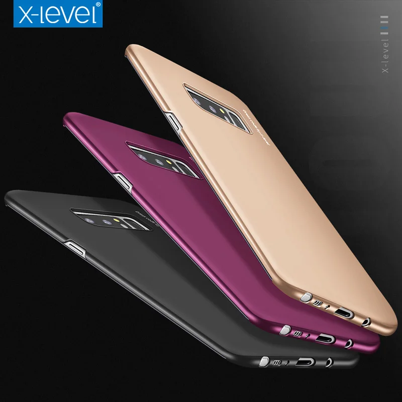 X Level For Samsung Galaxy note 8 Case Original Vintage Cases Luxury Plastic PC Hard Back Cover | Мобильные телефоны и