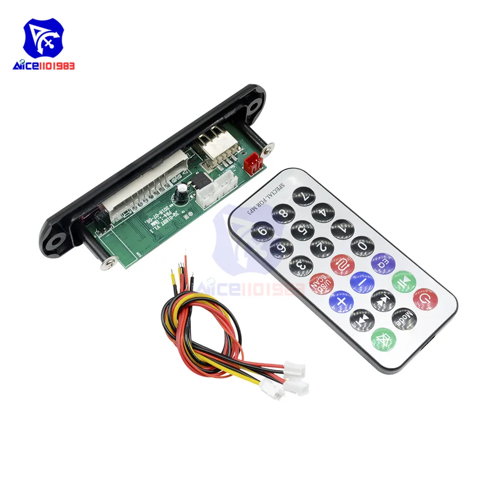 ZTV-M011BT Автомобильная Bluetooth MP3 звуковая карта декодер плата 12 В 3.5A UX Bluetooth MP3 декодер плата Bluetooth модуль MP3 декодер доска