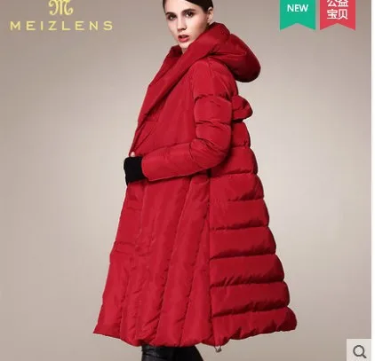 Плотные свободные пальто размера плюс, XXXL, 4XL, 5XL, 6XL, 7XL, 90% белый утиный пух, женские зимние пальто, ветровка, женская накидка, куртки - Цвет: Бургундия