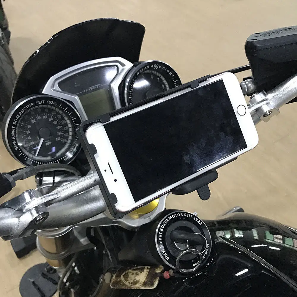 Зарядное устройство USB для мотоцикла сотового телефона GPS навигатора кронштейн