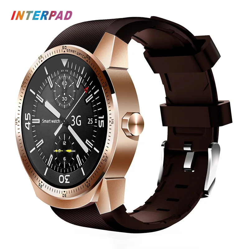 2017 Interpad 3G Smartwatch Android 4 1 MTK6572A Гб ROM телефон часы Bluetooth GPS Смарт для Windows iOS Телефон|smart