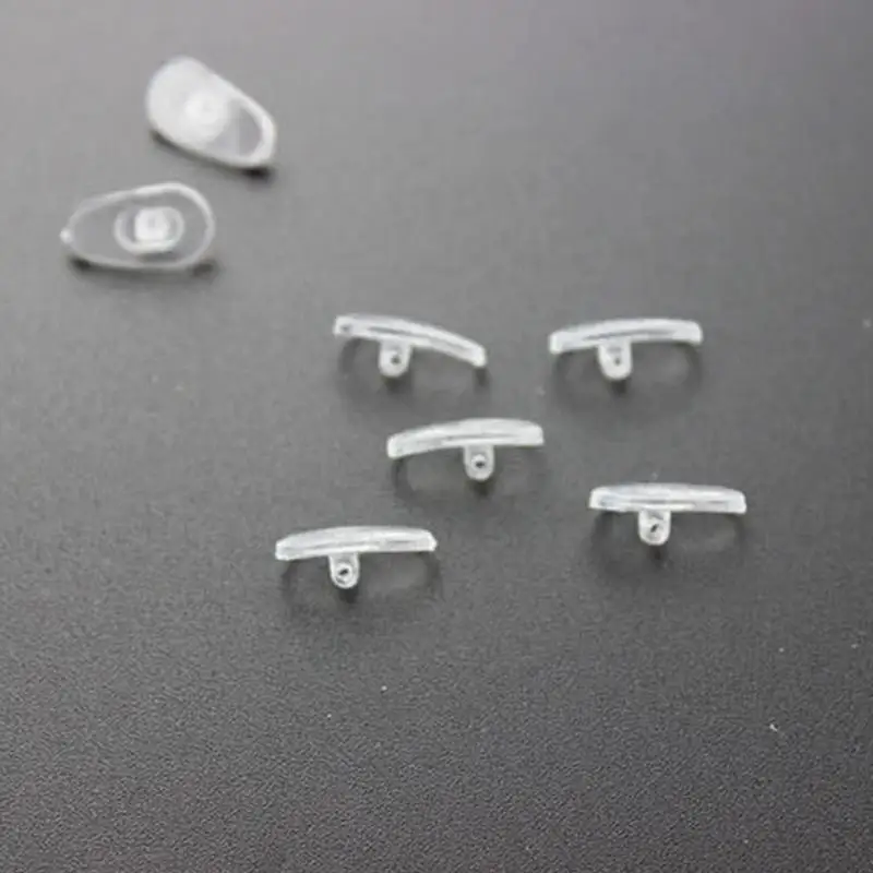 50 пар мягких ПВХ носовых упоров Чехол для очков аксессуары солнцезащитных