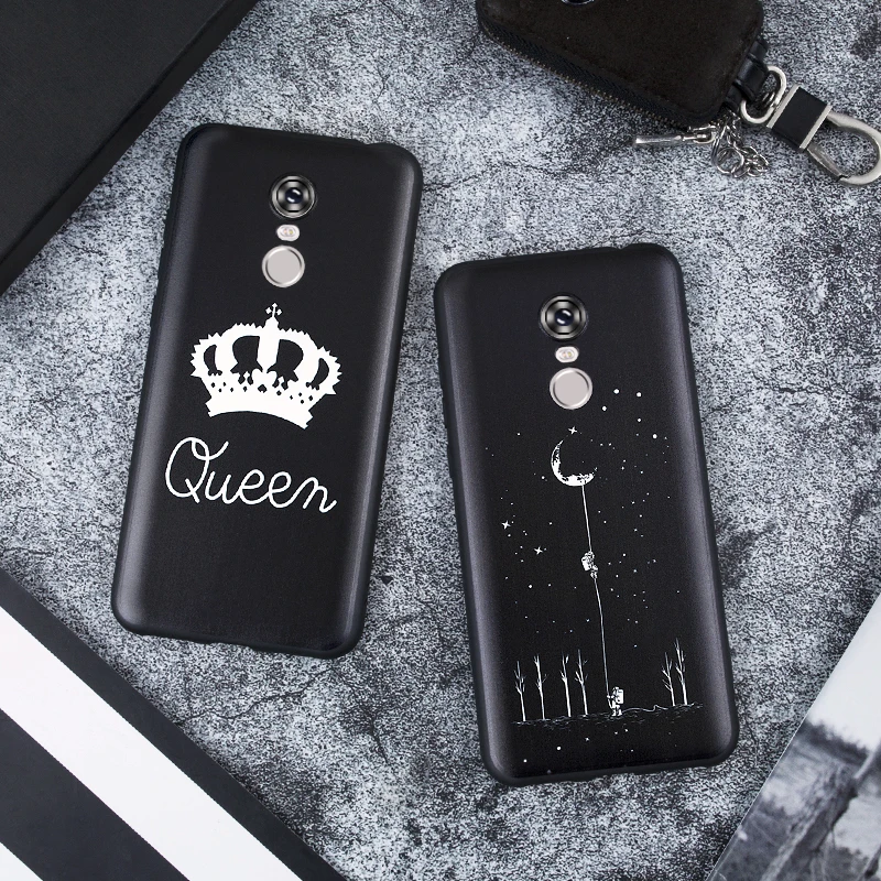 Милый мультяшный чехол для телефона Xiaomi Redmi Note 6 Pro 5 4X 4A Plus силиконовый с рисунком