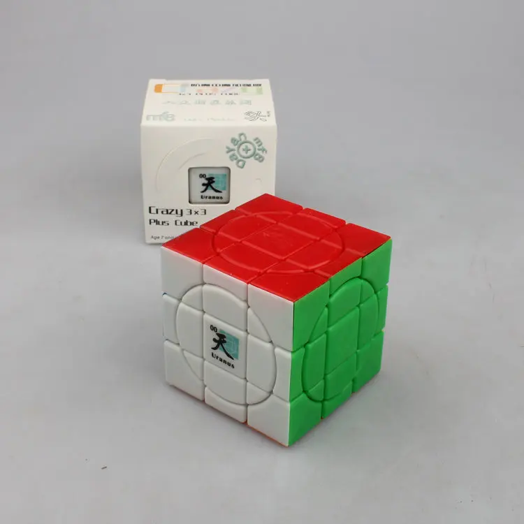 MF8 Сумасшедший 3x3 куб Юпитер Венера Меркурий черный/Stickerless куб головоломка восемь планет идея коллекционера подарок