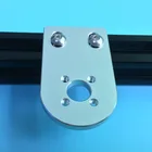 1 шт., держатель для винтовой гайки T8фиксатор для алюминиевого профиля 2020 2040, аксессуары для 3D-принтера, черныйсеребристый