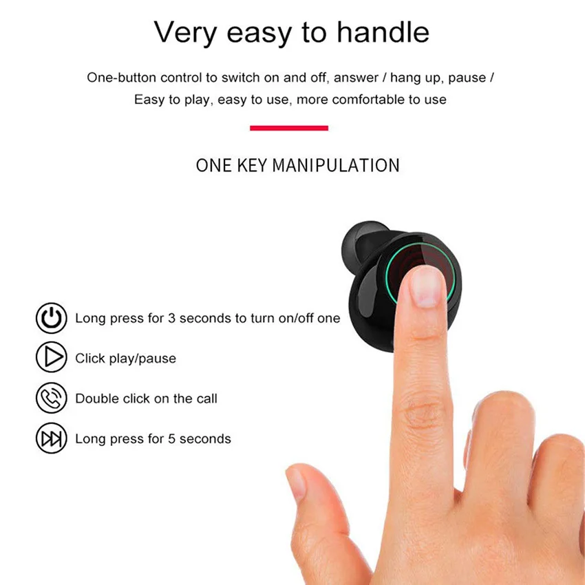Оригинальные S7 Bluetooth наушники TWS наушники беспроводные Bluetooth наушники стерео гарнитура Bluetooth наушники с микрофоном зарядная коробка