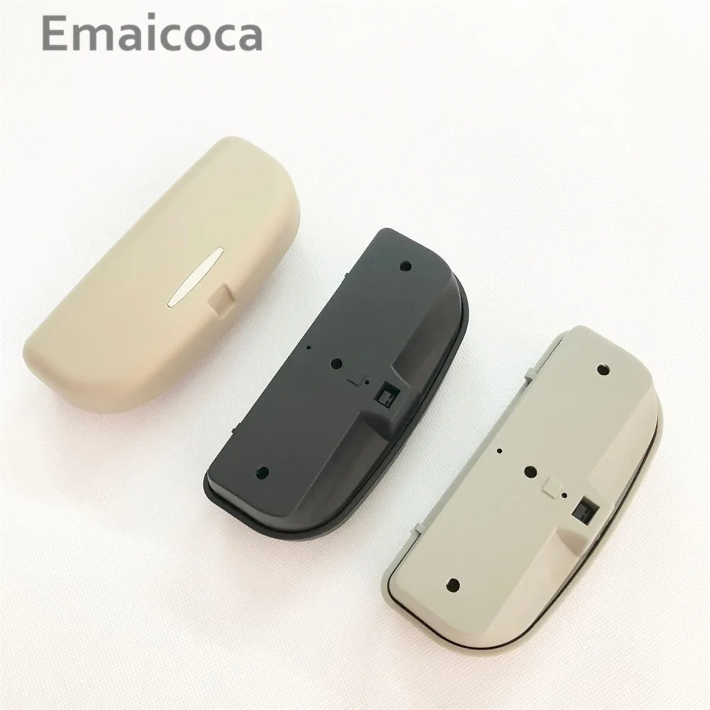 Emaicoca автомобильный солнцезащитный козырек держатель для очков Чехлы для Cadillac CTS XTS SRX ats CT6 ESCALADE