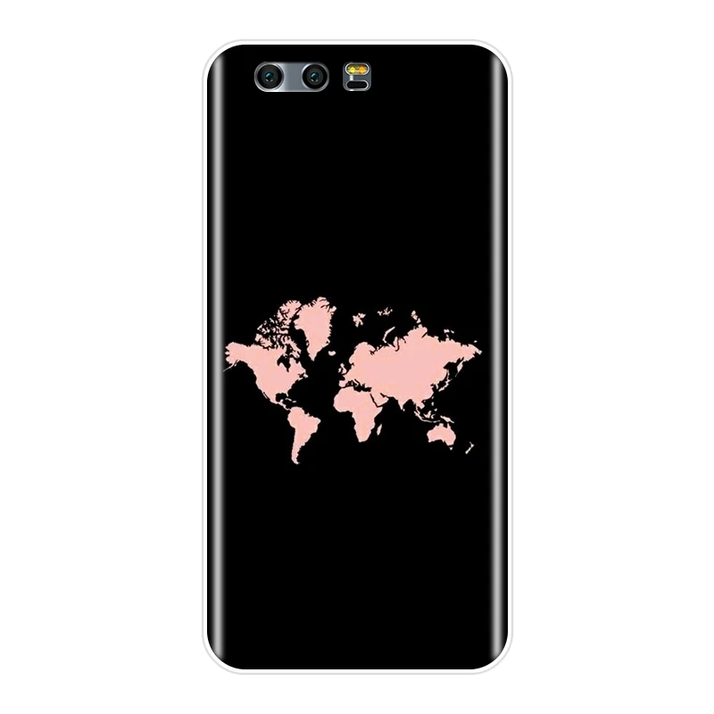 Чехол для телефона Huawei Honor 7 8 9 10 Lite мягкая силиконовая накладка на заднюю панель с