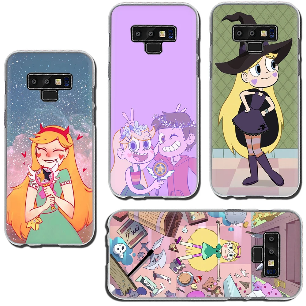 Жесткий чехол для телефона Star vs the Forces of Evil для samsung A3 A5 A6 A8 Plus A7 A9 A10s 20s 30s 40s 50s 70