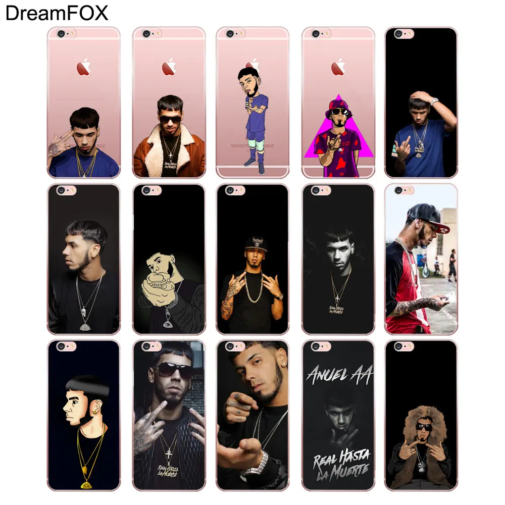 M375 Anuel Aa Мягкий ТПУ силиконовый чехол для Apple iPhone 11 Pro XR XS Max 8X7 6 6S Plus 5 5S SE 5C 4 4S |