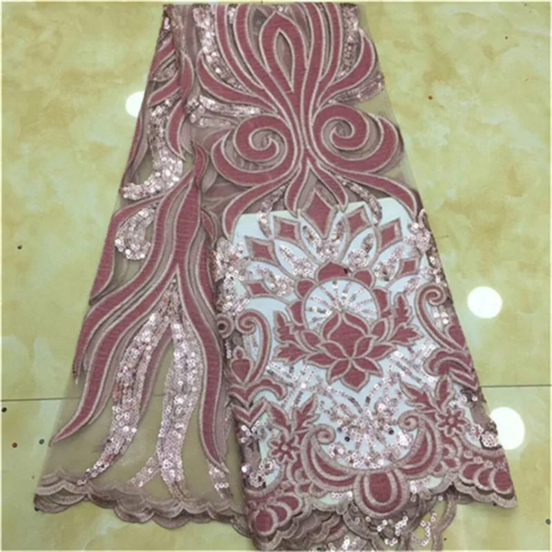 Африканская вышитая бархатная французская кружевная ткань из двойной органзы