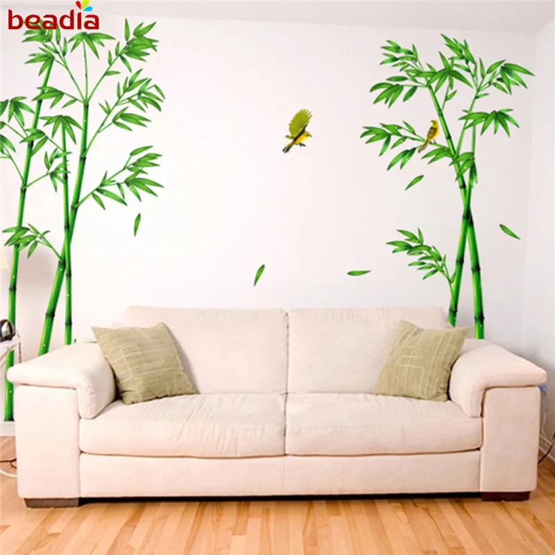 Виниловая зеленая фотобумага из ПВХ 60*90 см|bamboo wall stickers|stickers home decorwall sticker |